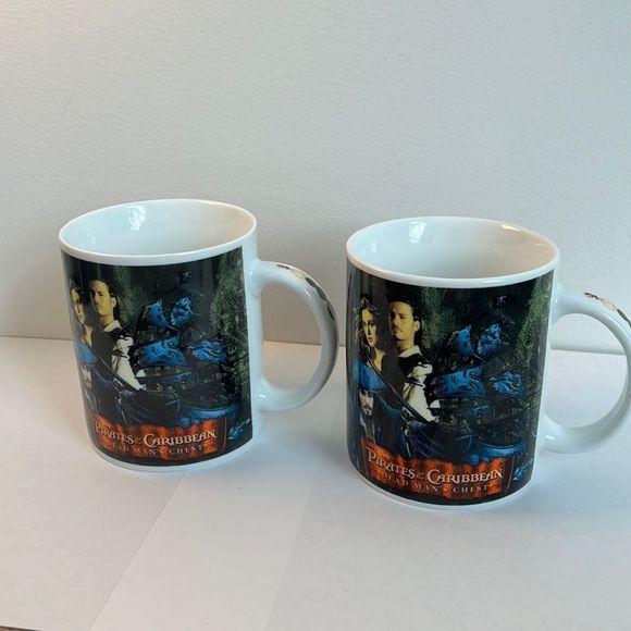 Pirates of the Caribbean Mugs - set of two - Picture 1 of 4